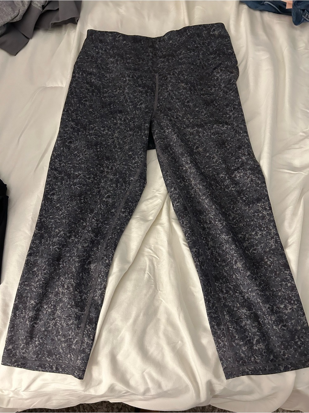 MTA Sport Women's Black Heathered Leggings